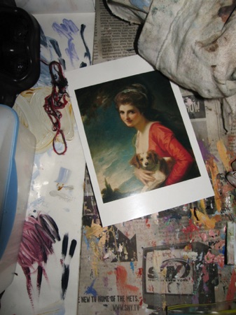 Lucy Capehart’s studio, 2006