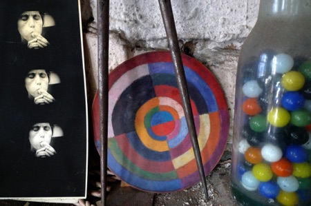 Robert Frank’s studio, 2011